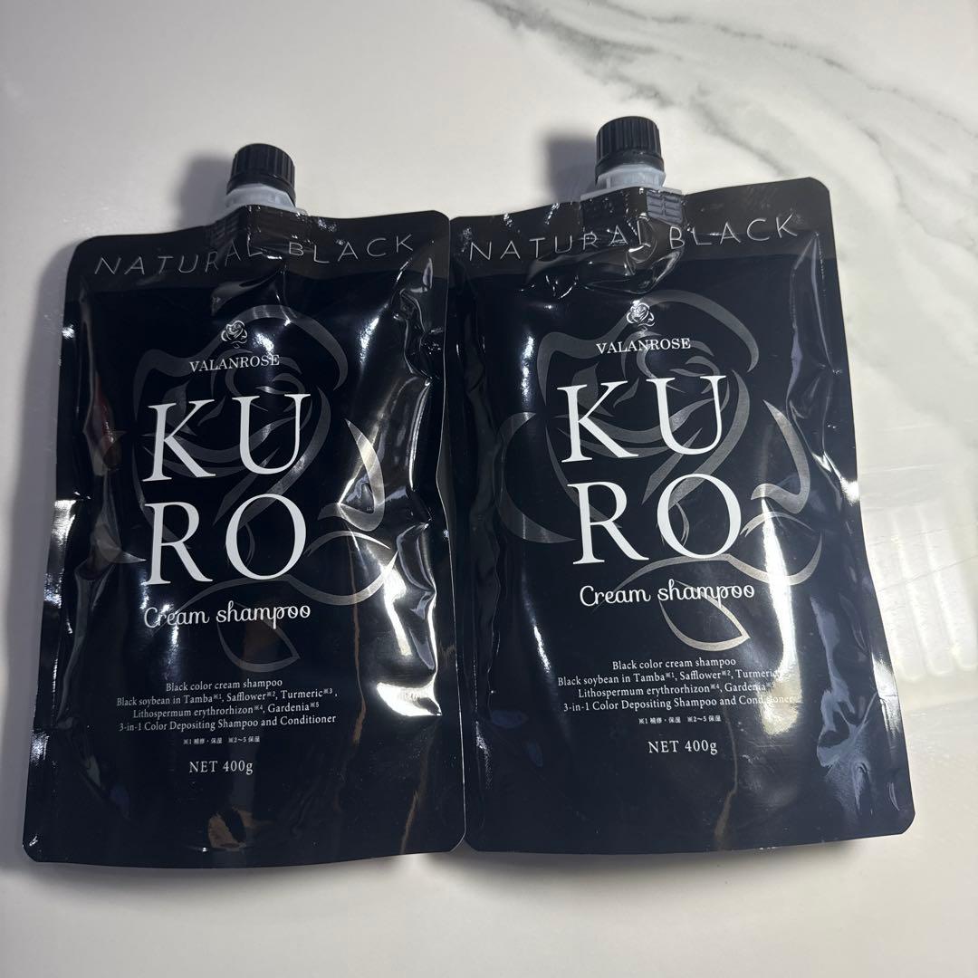 VRクロクリームシャンプー　ナチュラルブラック(ヘアカラークリームシャンプー)