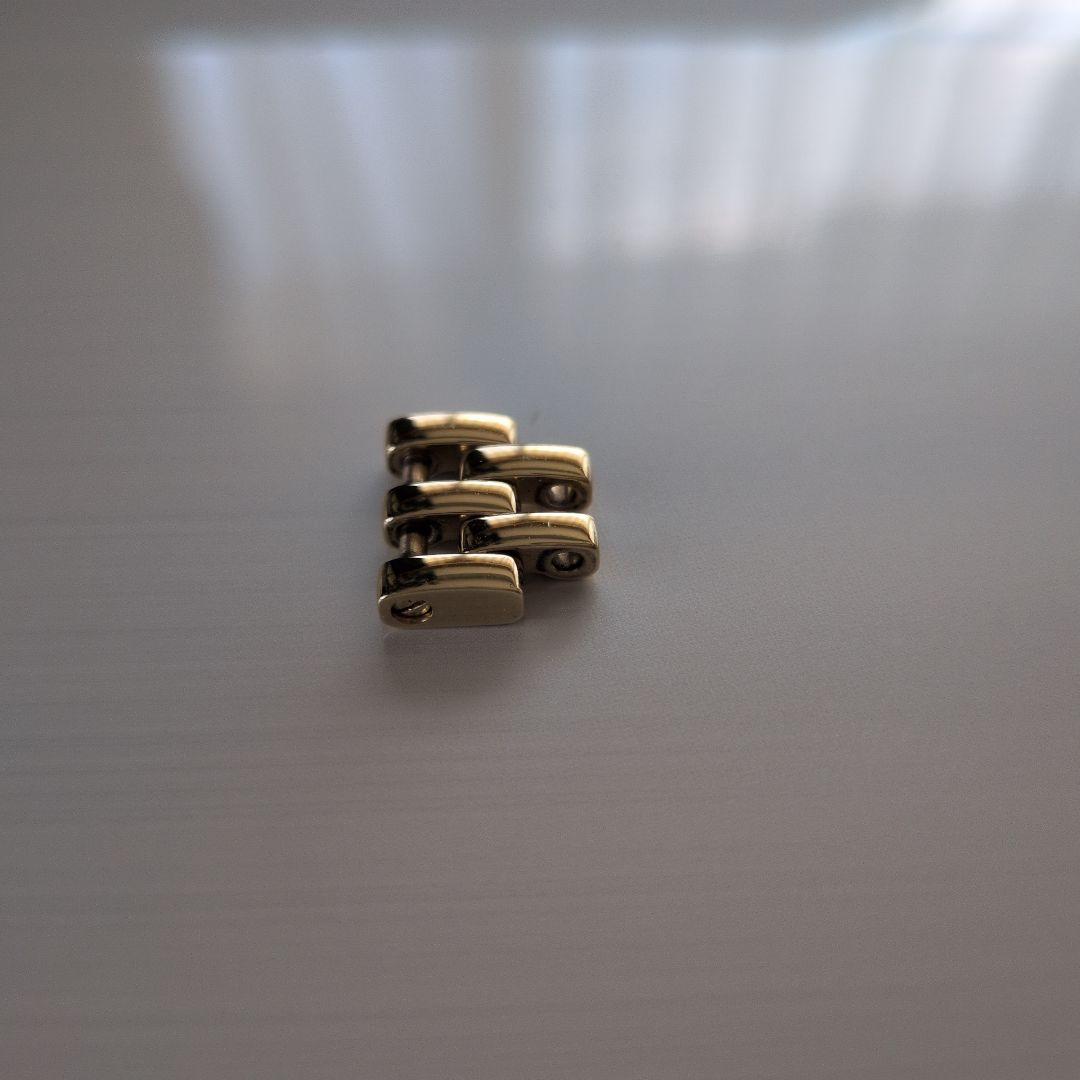 カルティエ パンテールミニ用 コマ 純正K18YG ベルトパーツ ゴールド