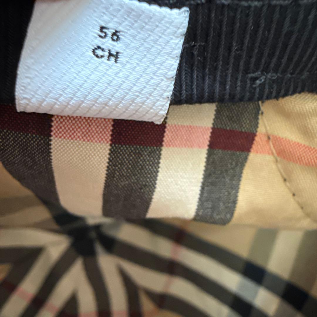BURBERRY ブラック✖️ノバチェック　サイズSP 送料込み