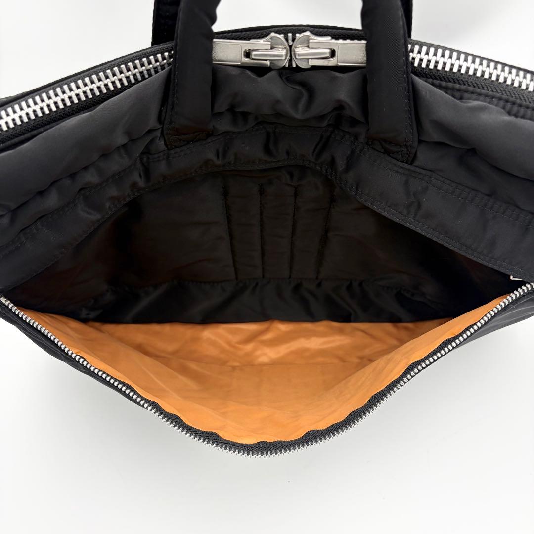 ポーター タンカー 2way ブリーフケース 黒 ナイロン 軽量 多機能 廃盤