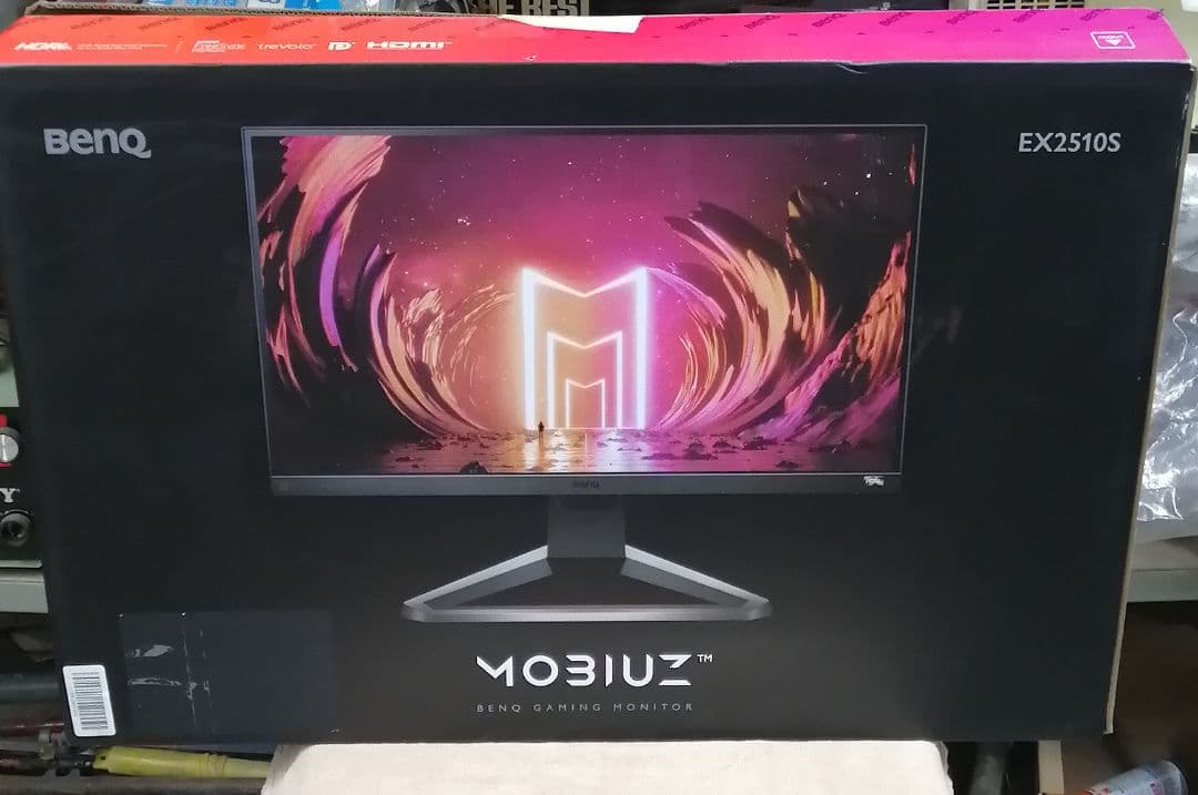 BenQ MOBIUZ EX2510S ゲーミングモニター 本体