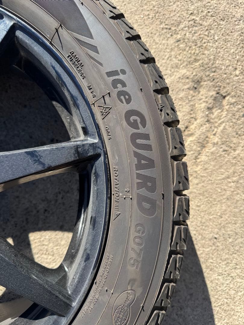 takaotomami バリ溝　ice GUARD G075 225/55