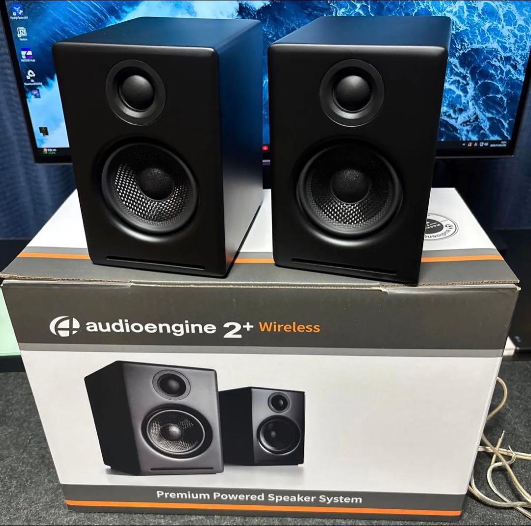 Audioengine A2＋ワイヤレススピーカーシステム ブラック