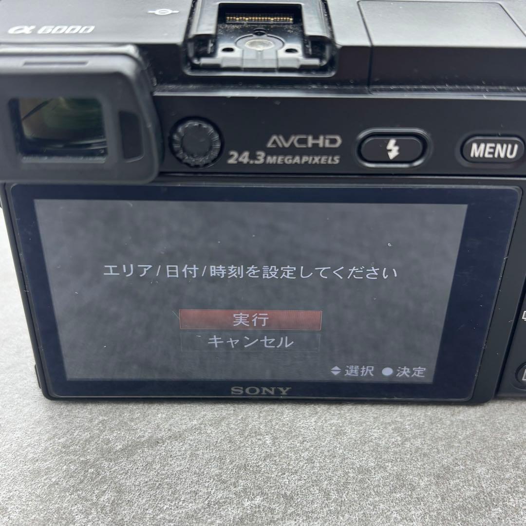 SONY α6000 ミラーレス一眼カメラ レンズセット+ SEL35F18