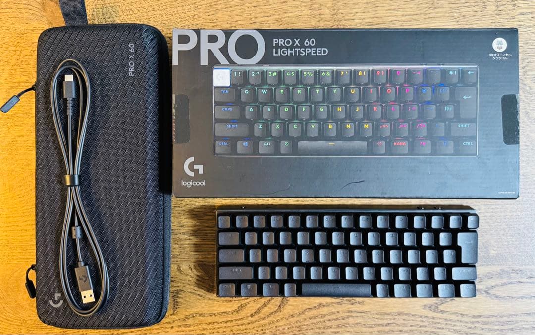 【未使用】Logicool ProX 60 ブラック