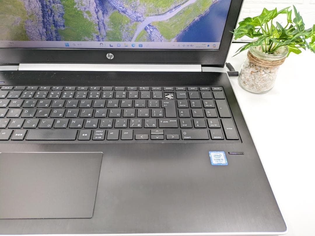 Windows11ノートパソコン✨オフィス付き✨HP　爆速SSD　Wi-Fi