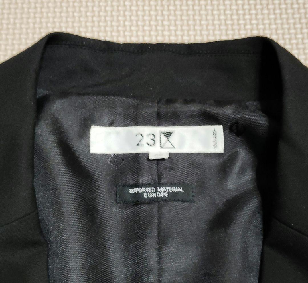 ブラックフォーマル23区 　44 2Ｌ〜3Ｌ フォーマル スーツ 美品 通勤