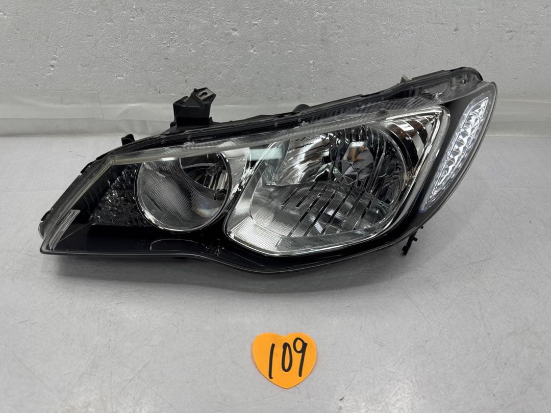 シビック タイプR 純正 HID ヘッドライト 左側 ASSY P5493