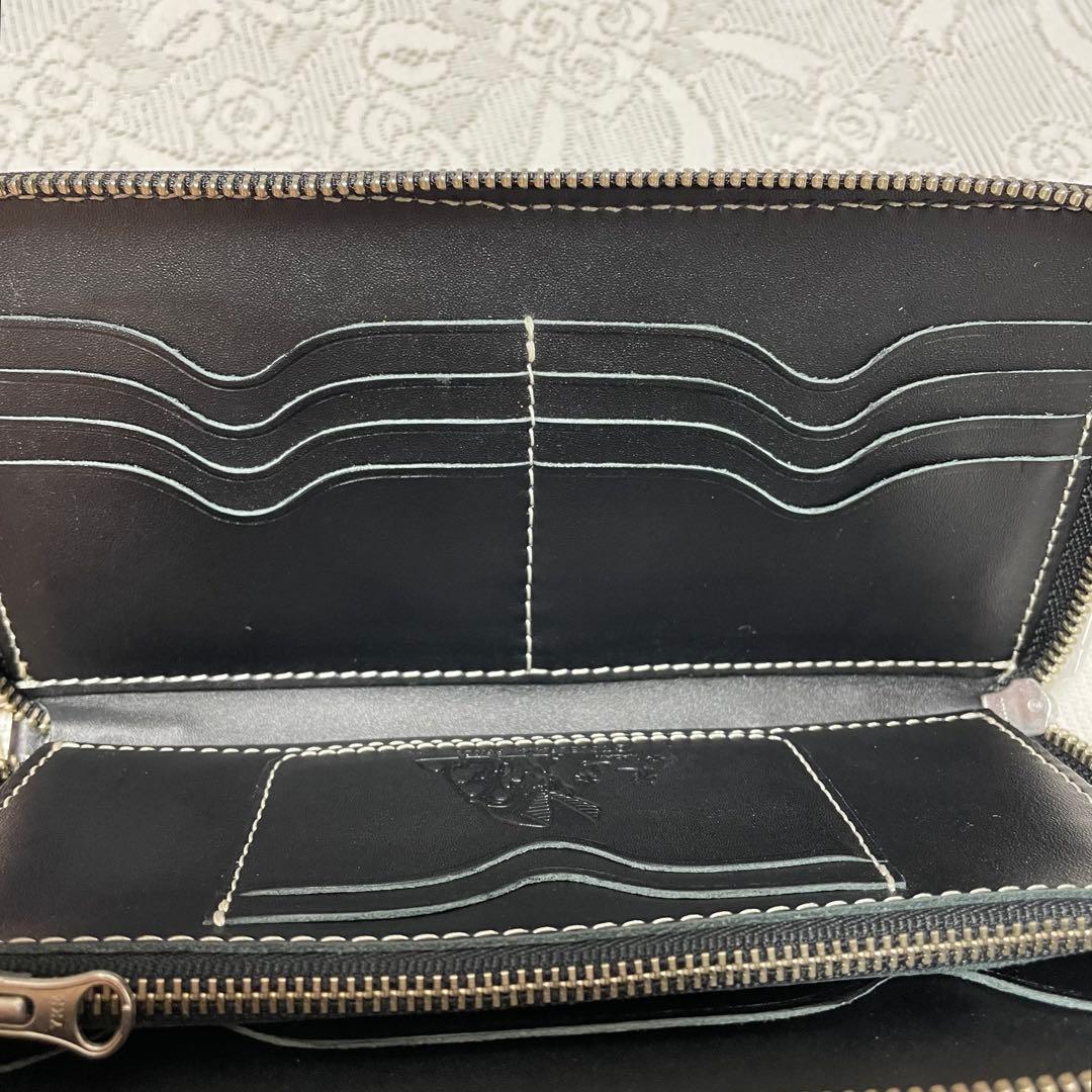 DEGNER 花山 バルタン星人 ジップウォレット ブラック デグナー 未使用