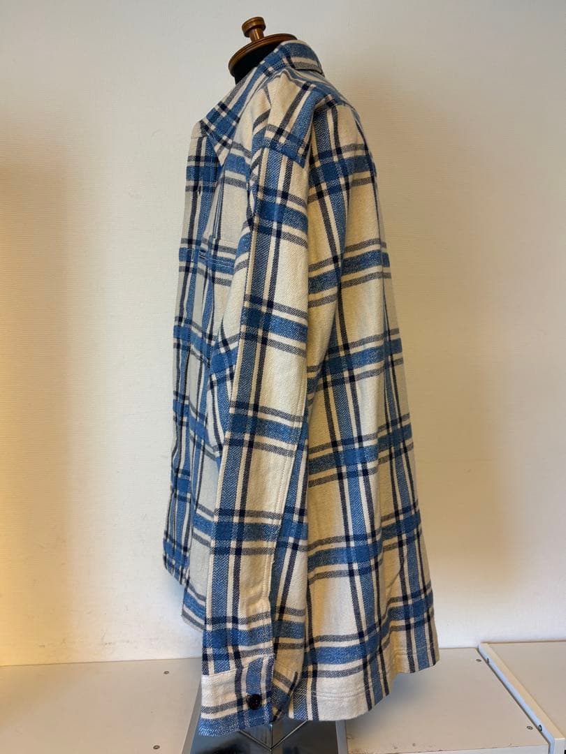 ナイジェルケーボン/ネルシャツ/ジャケット/チェック/ビンテージ/イングランド製