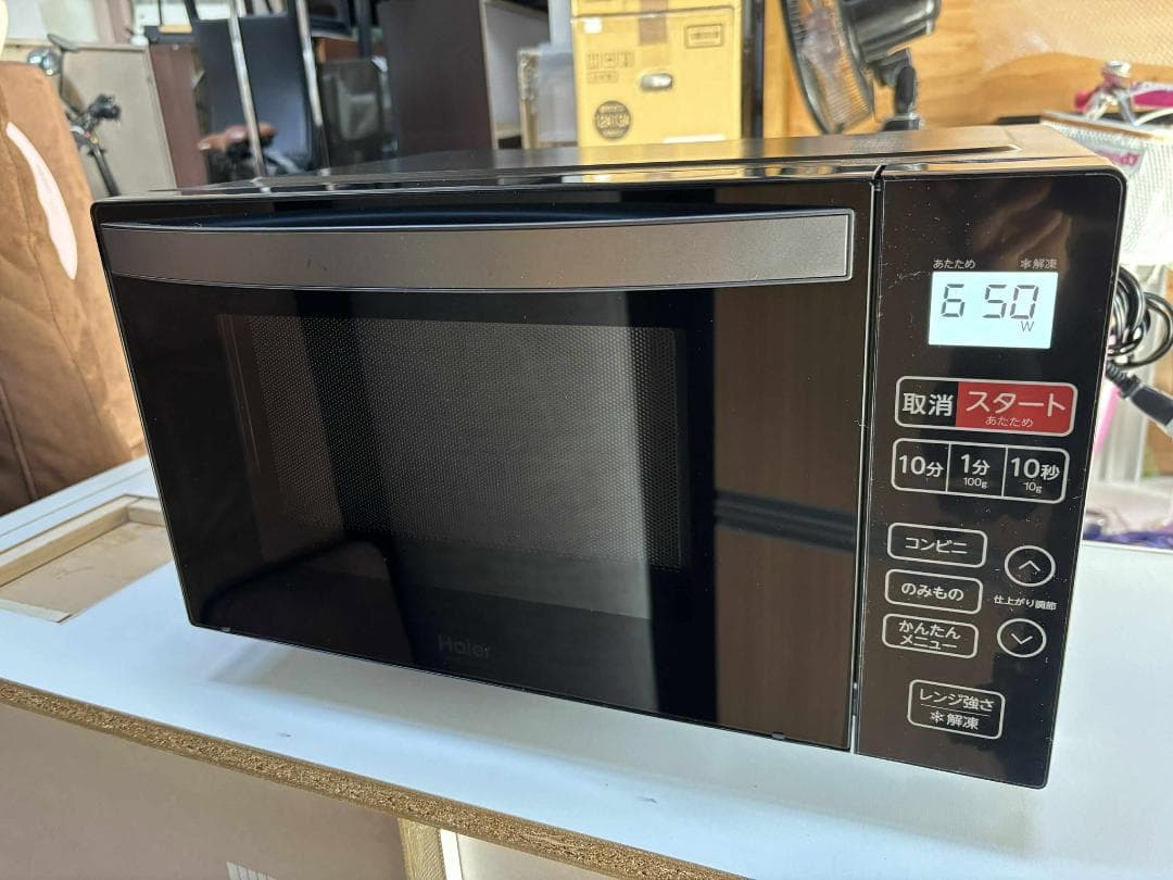 Haier 電子レンジ・オーブン18L KS-MW24F18-BK 2024年製