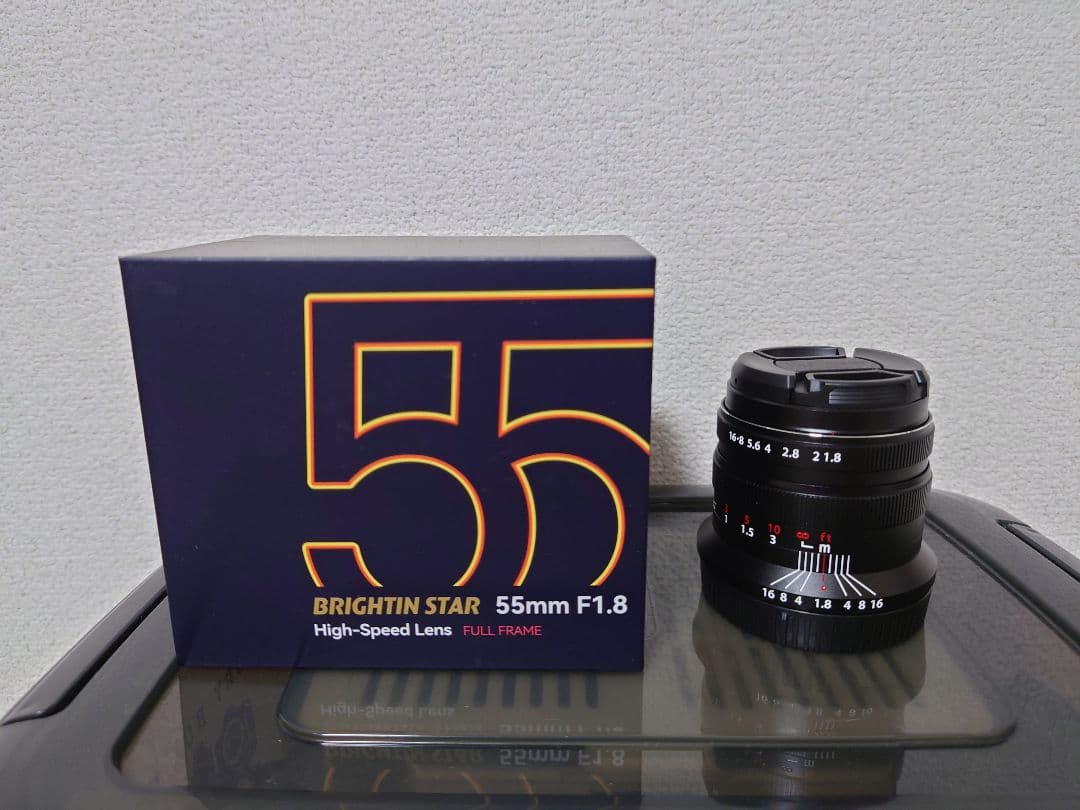 Brightin Star 55mm f1.8 Zマウント フルサイズ