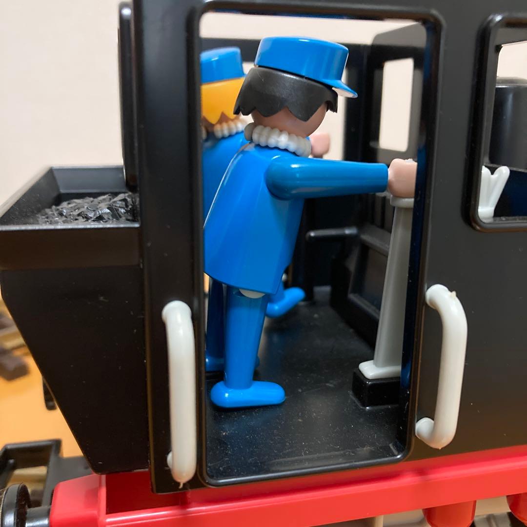 古いプレイモビル　客車列車セット