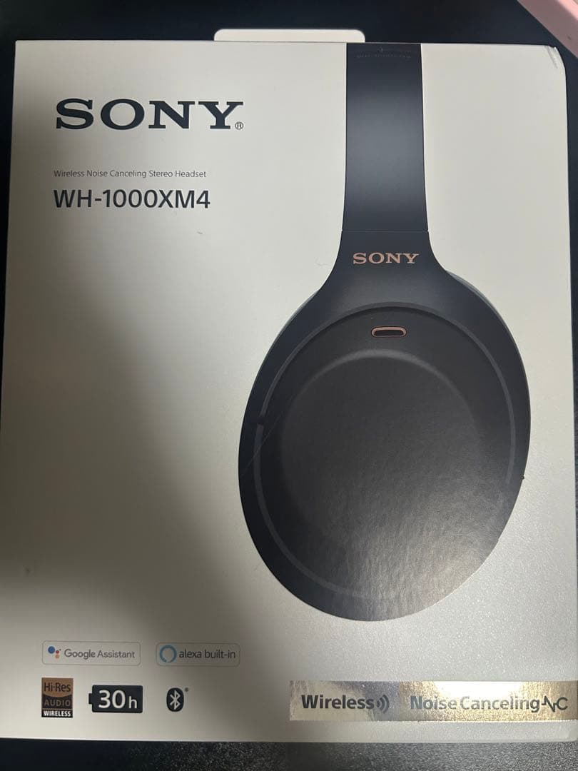 SONY WH-1000XM4 ブラック ワイヤレスヘッドホン『箱あり』最終値下