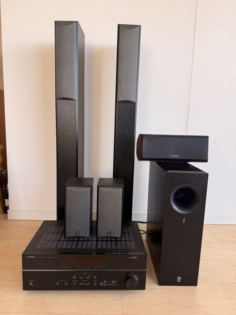 【セット1/2】 YAMAHA＆Pioneer ホームシアターセット