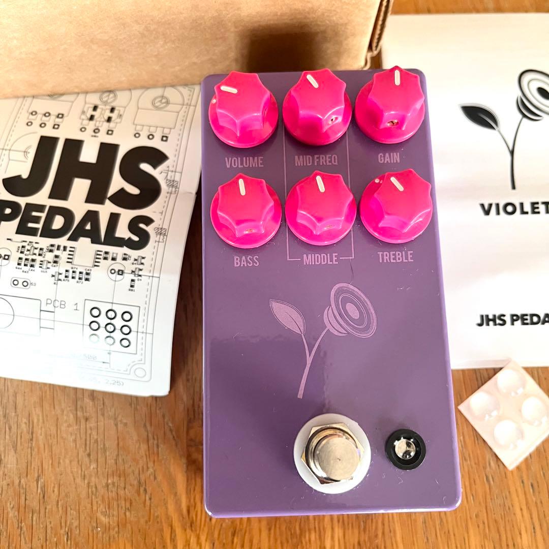 JHS Pedals THE VIOLET Purple ディストーション