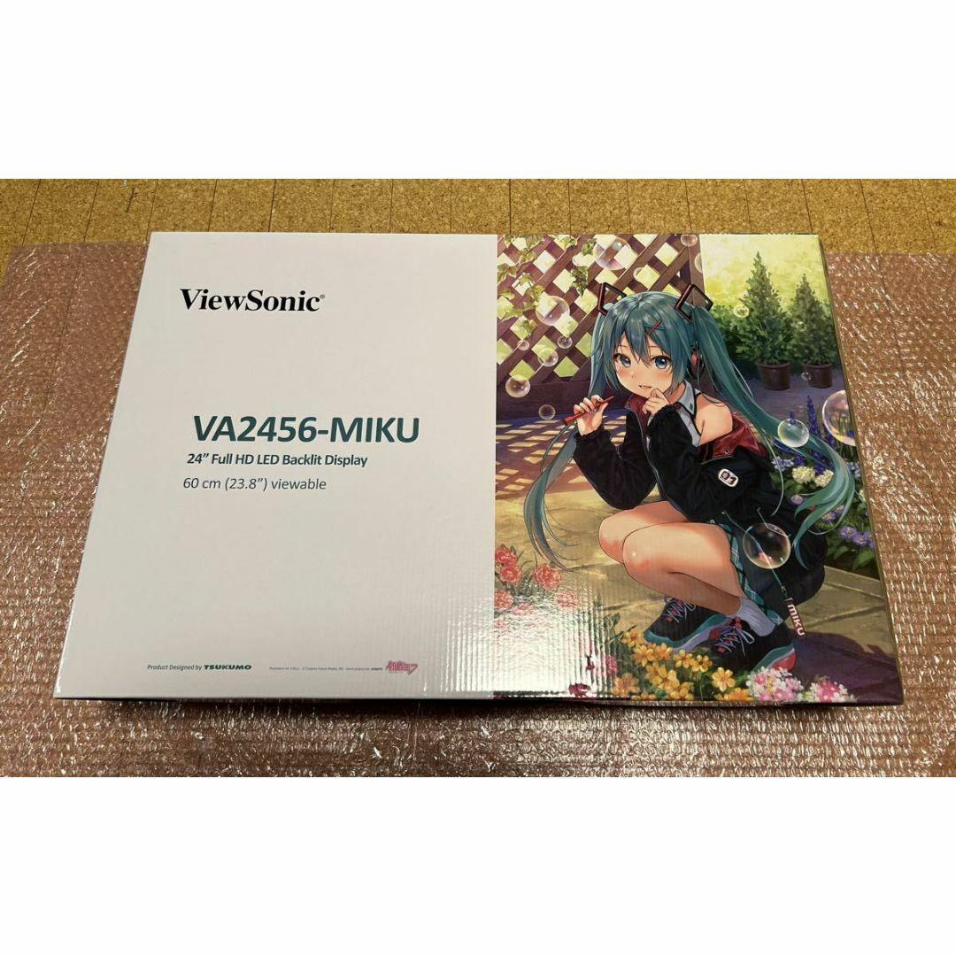 新品ViewSonic VA2456-MIKU 初音ミクコラボモニター23.8型