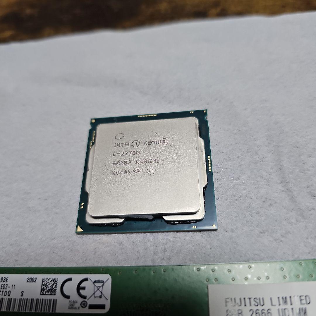 ド*ん様 DDR4 8GBx2+Intel Xeon E-2276Gセット