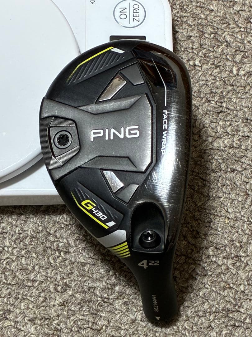 PING ピン G430 ハイブリッド 4U 22度 ヘッドのみ