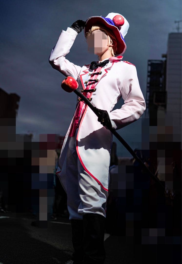 ハズビンホテル/ルシファー/コスプレ衣装【ウィッグ/帽子/杖 付】