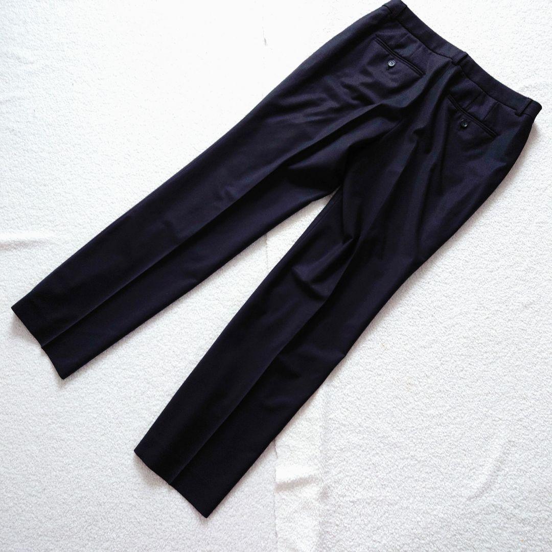 23区 Bahariye ウール ブラック パンツスーツ 上下 44