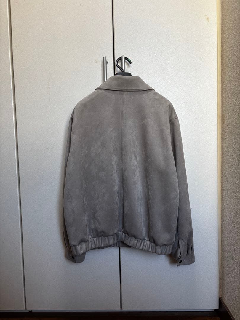 Lui's フェイクスウェードブルゾン