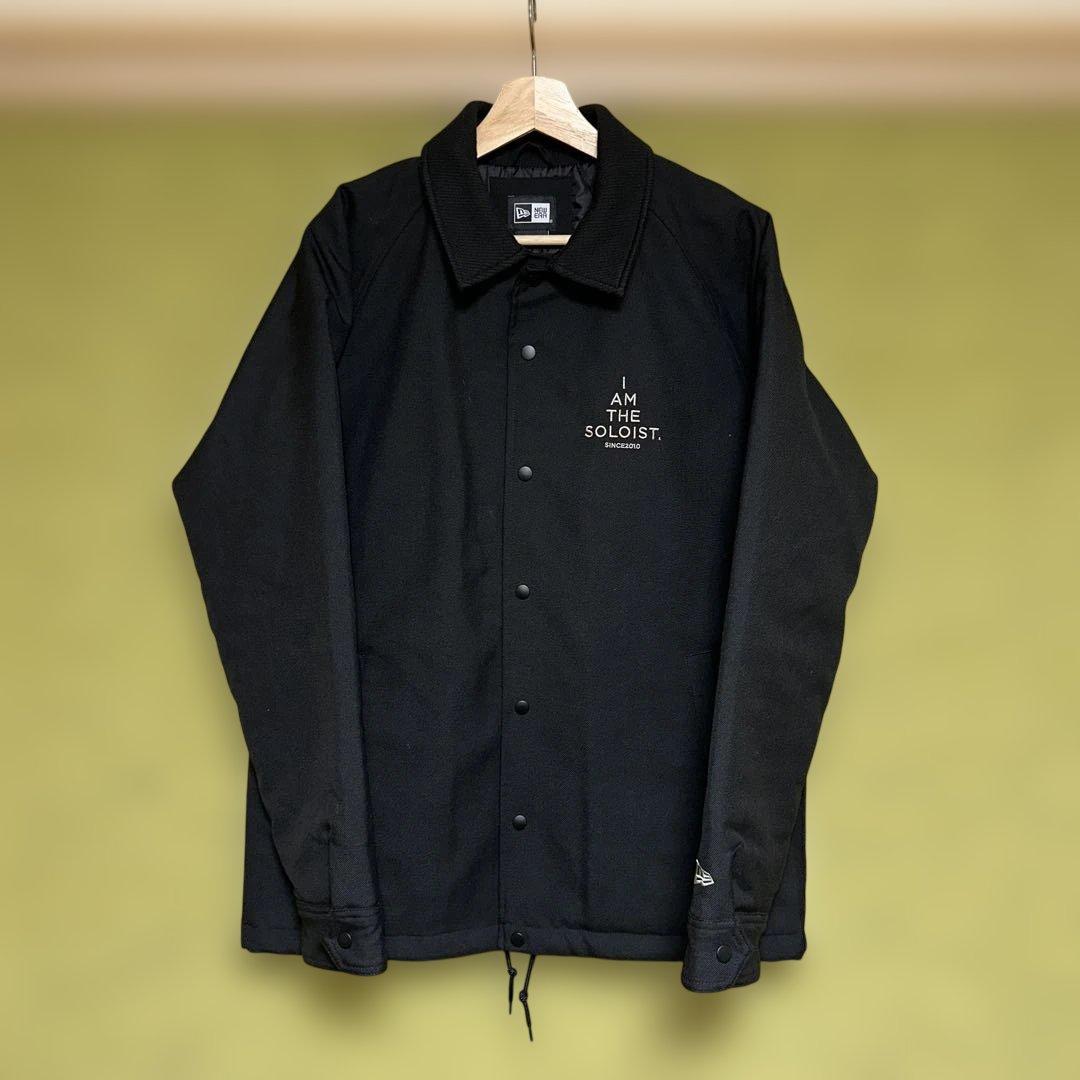 THE SOLOIST. ブラック コーチジャケット