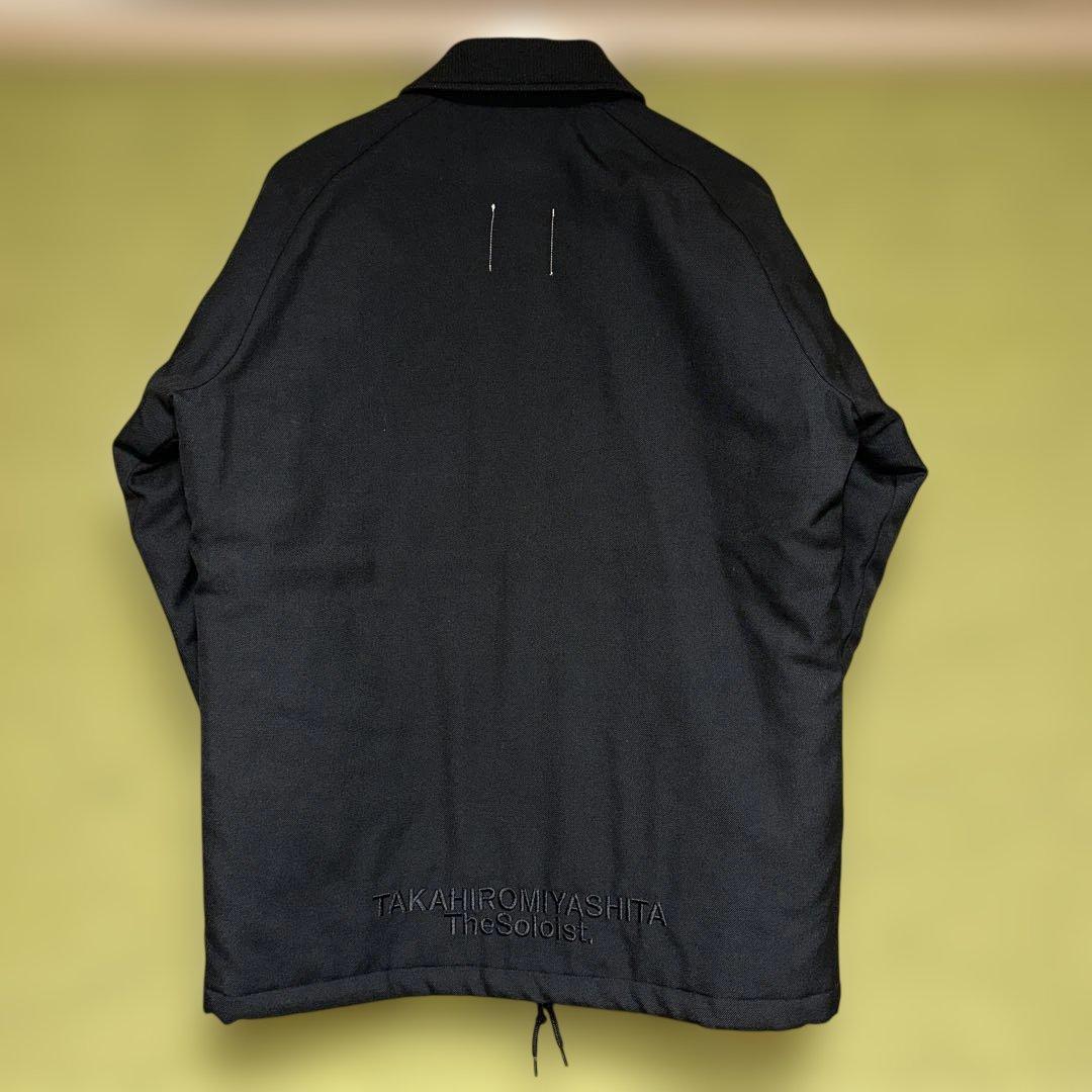 THE SOLOIST. ブラック コーチジャケット