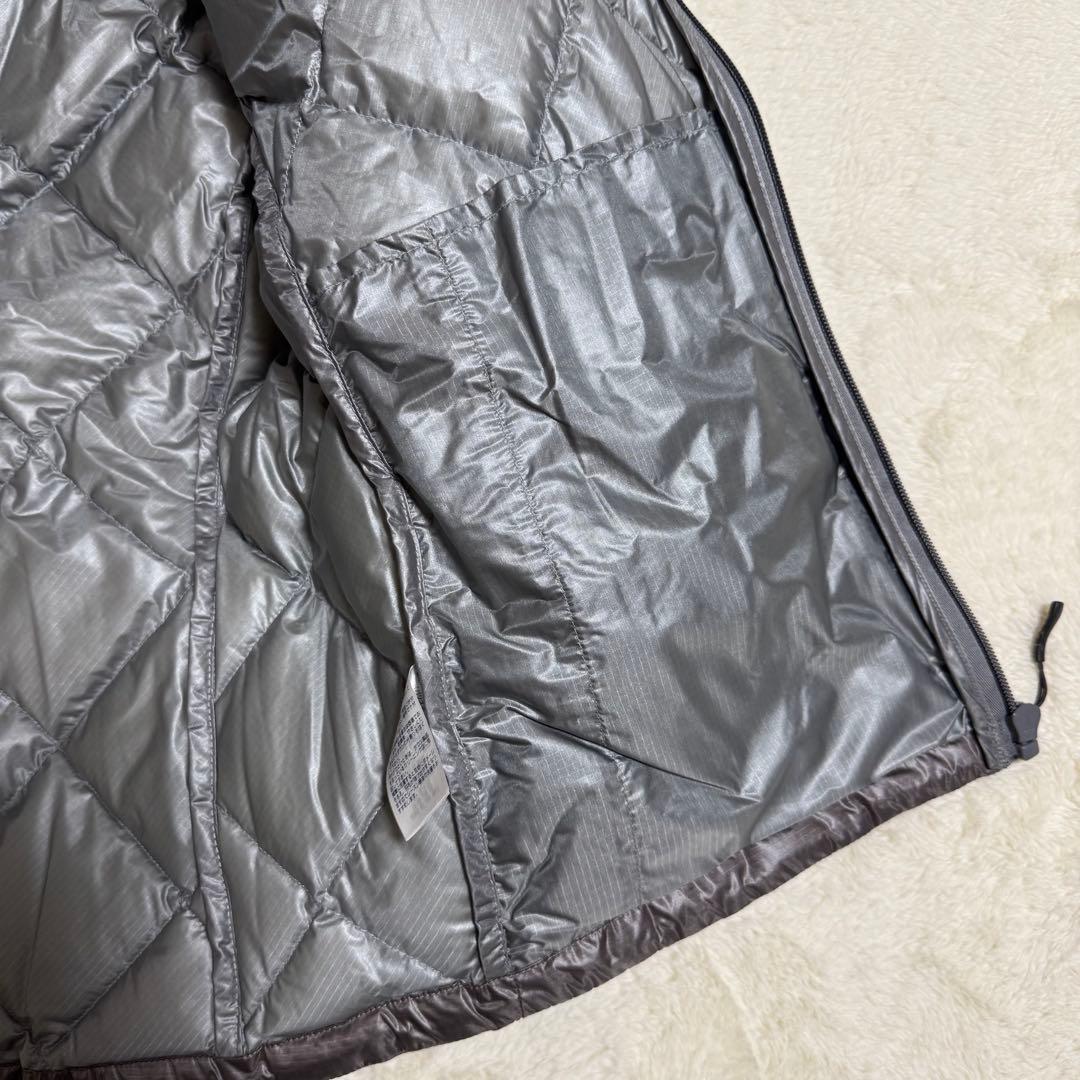 極美品モンベル800FP U.L.ダウンインナーパーカ Mブロンズ　短丈y2k