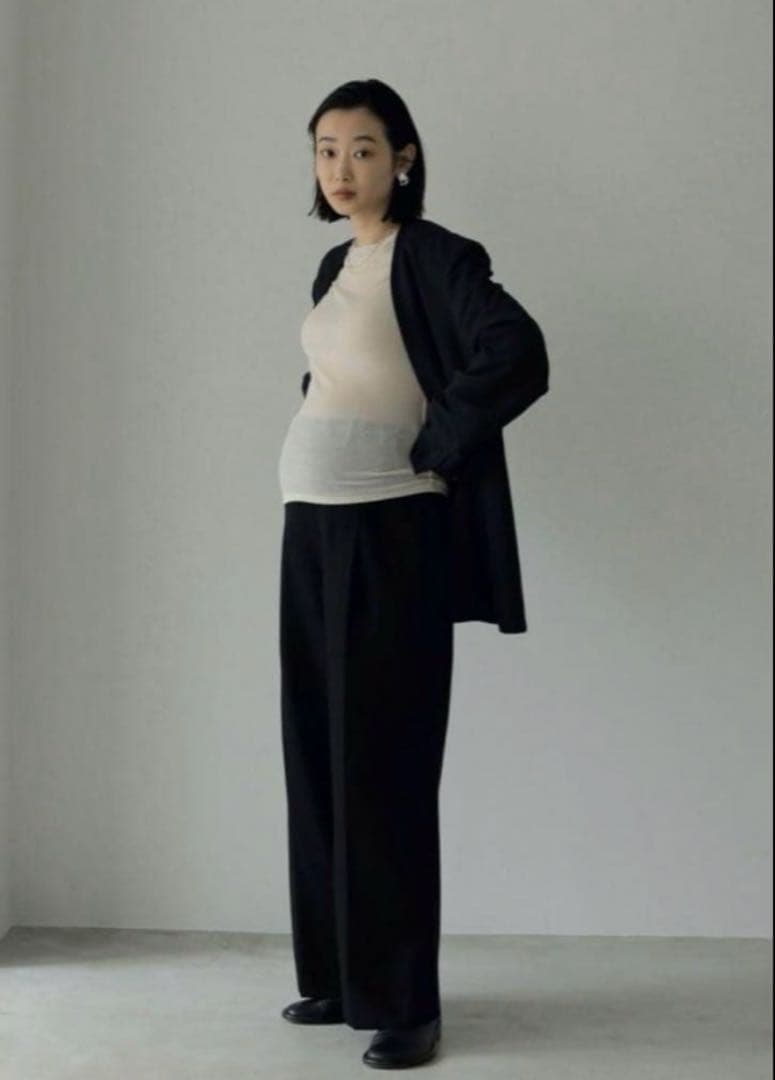 アンヌーク　Reha.Tuck Wide Pants マタニティパンツ36