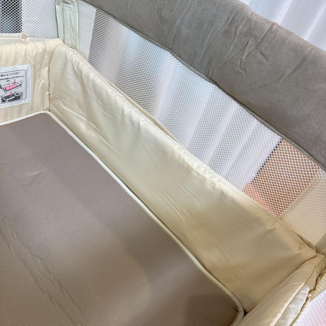 Aprica ココネルエアープラス ベビーベッド ほぼ未使用 シュークリーム