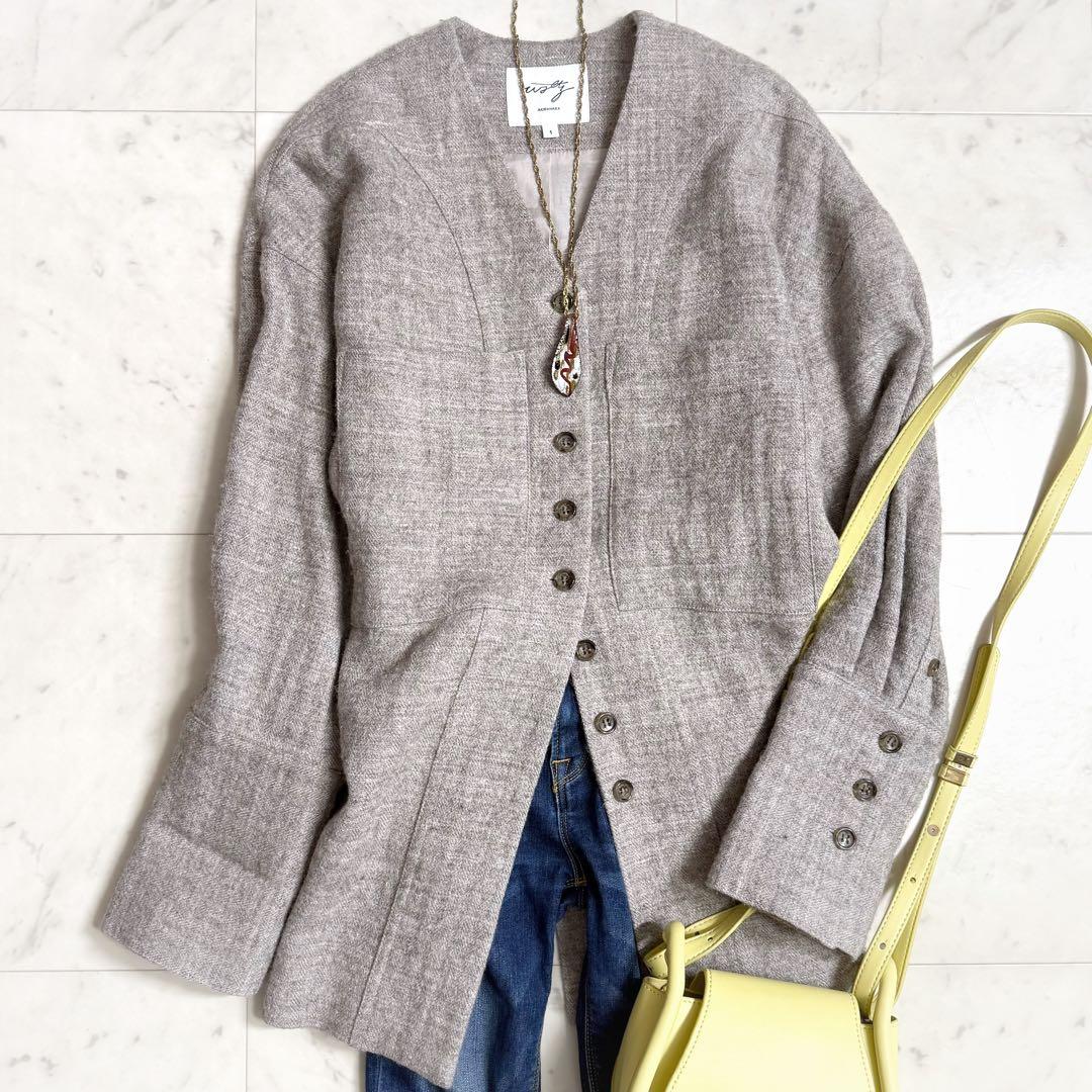 美品♪ 22AW アキラナカ スタニングルアー Waltz シェイピングブラウス