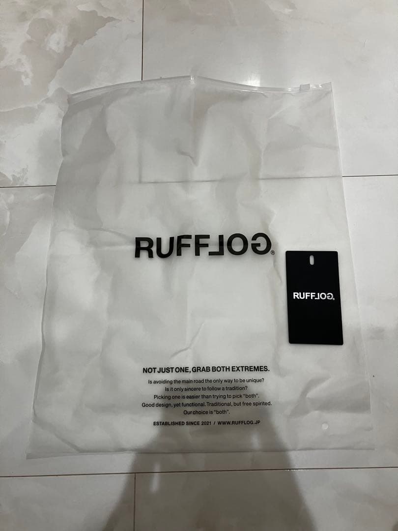 ラフロッグ　ナイロン　ピステ　トレーナー　グレー　完売品