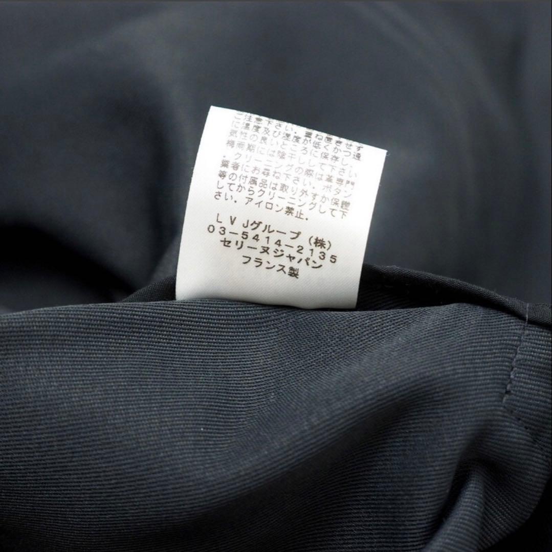 フランス製　セリーヌ CELINE フィービー期　切替ノーカラーコート 42