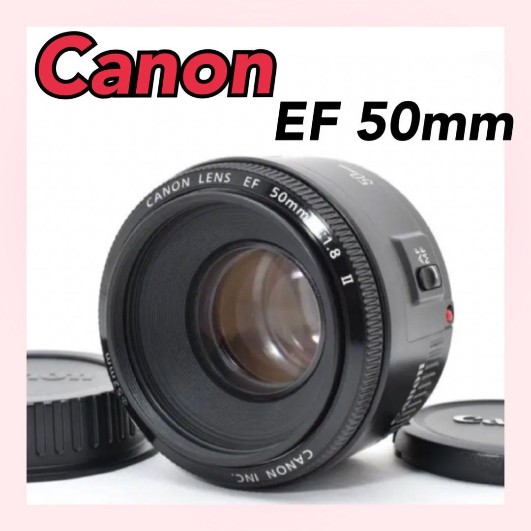 ✨初めての単焦点に✨Canon EF 50mm F1.8 美品 コスパ最強レンズ