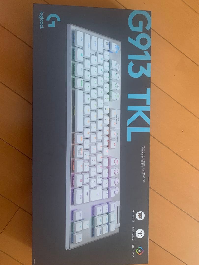 Logitech G913 TKL 茶軸ホワイト
