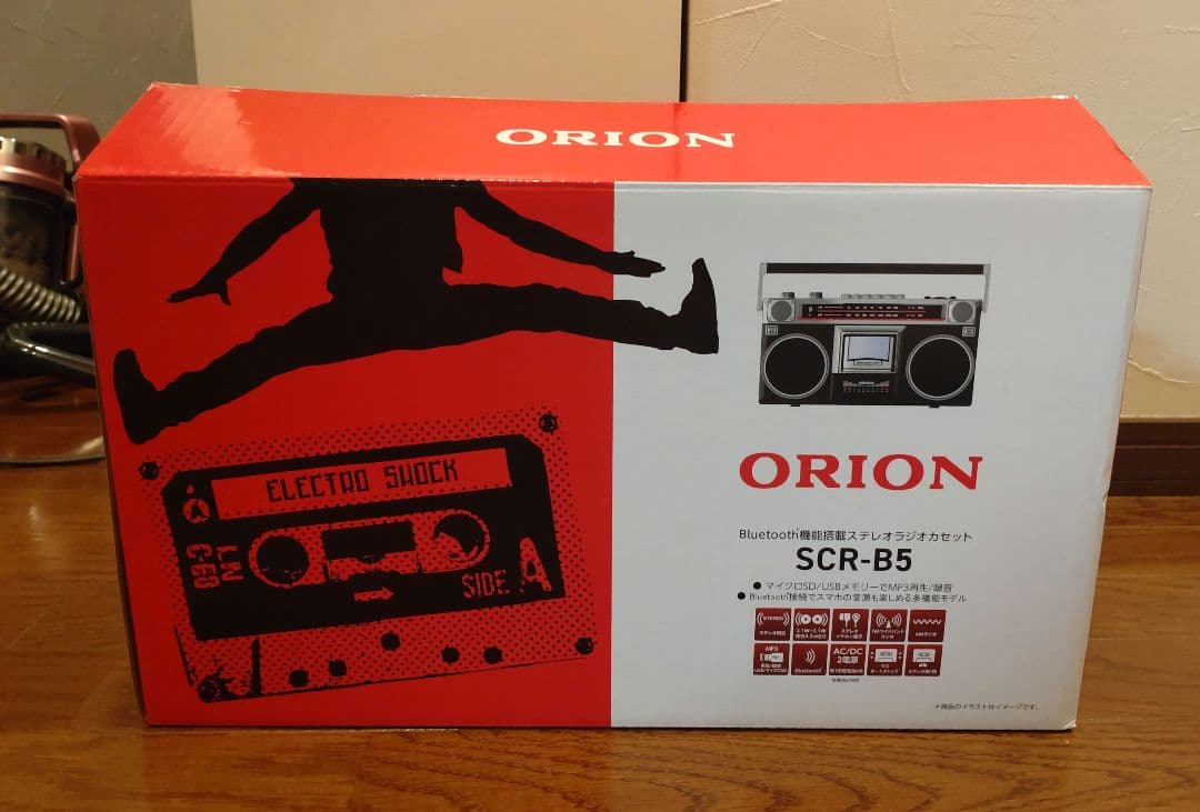 値下げ↓　ORION Bluetooth ステレオラジカセ SCR-B5