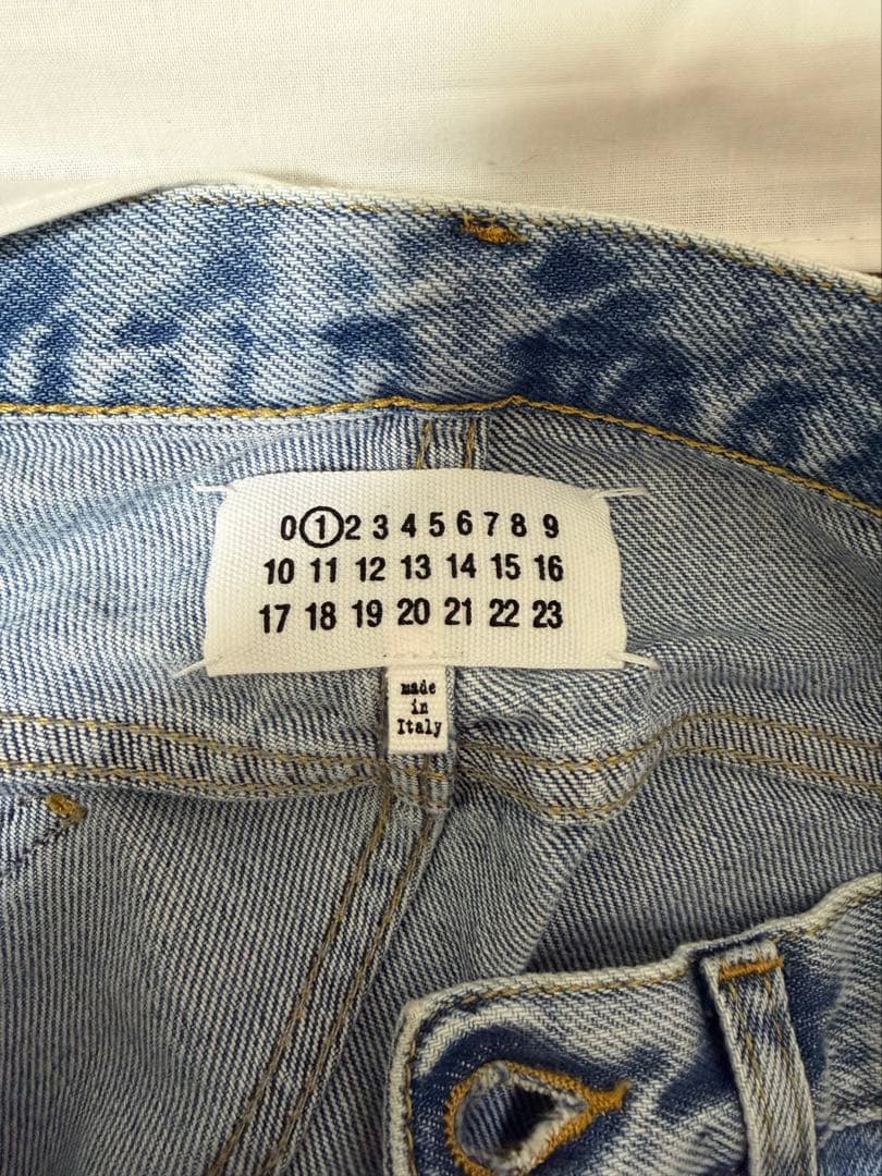 Maison Margiela デニム ワイドシルエット 4ステッチ 36