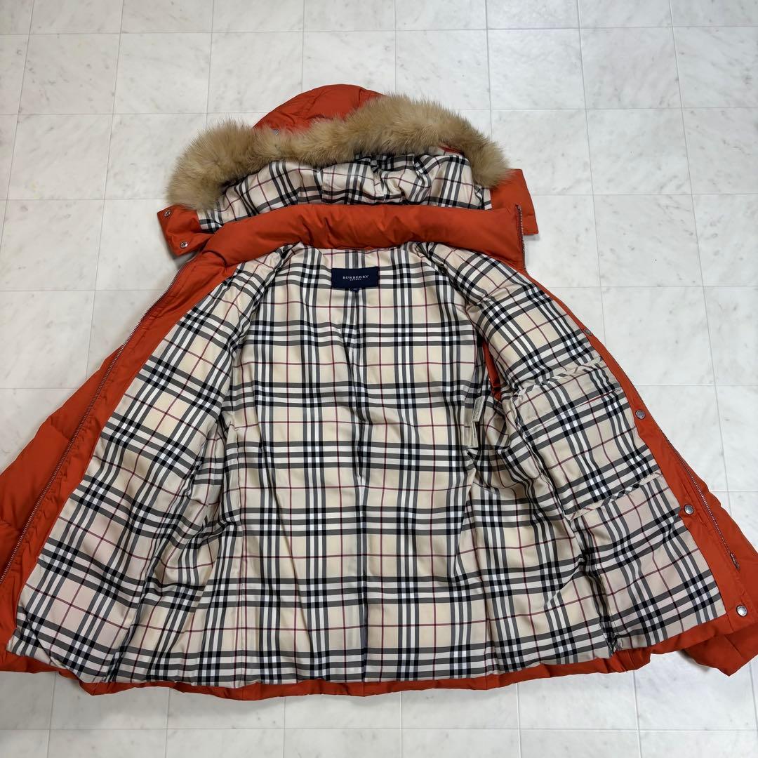 BURBERRY LONDON★美品★フォックスファーダウンジャケット