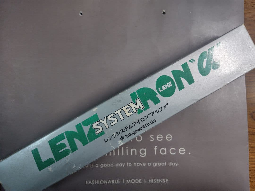 LENZ SYSTEM IRON α-10　レンツシステムアイロン 新品未使用品