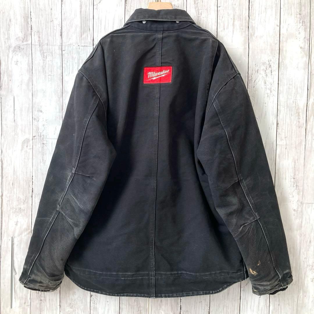 あ*ず様 CARHARTTカーハート　裏ボアリッジコートワークジャケット　黒Lく