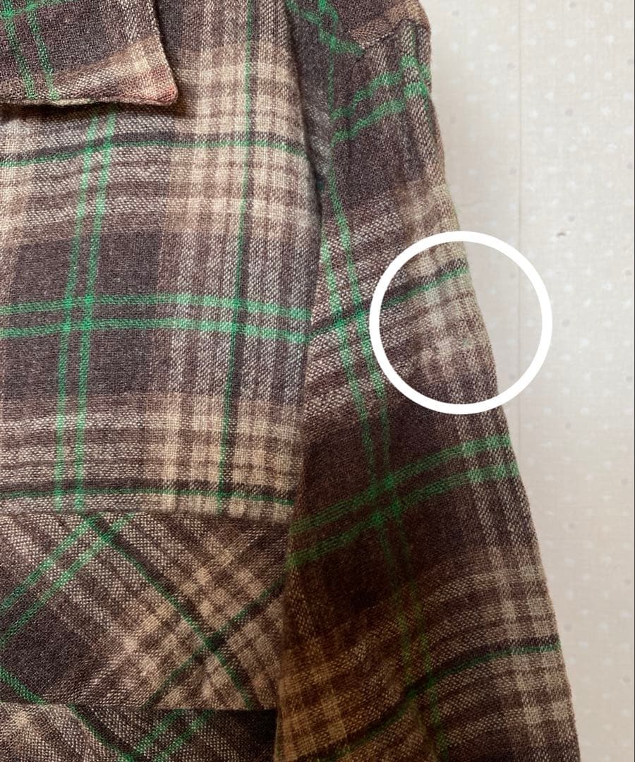 50s Pendleton ペンドルトン ボードシャツ オープンカラー L