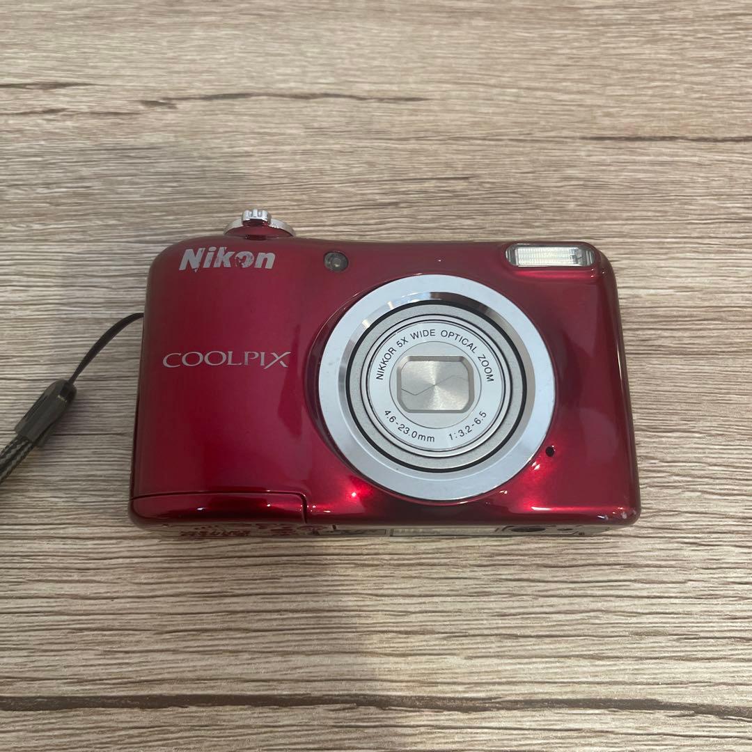 2606 Nikon ニコン COOLPIX デジカメ A10 レッド