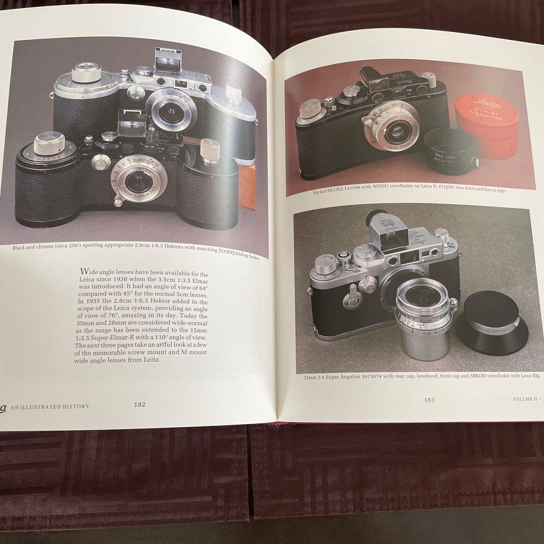 LEICA 大型豪華版洋書２冊　カメラ編　レンズ編