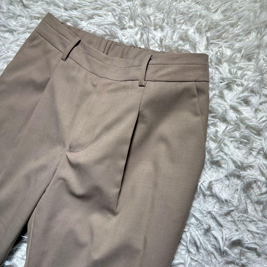 【極美品】グリーンレーベルリラクシング　セットアップスーツ　グレージュ