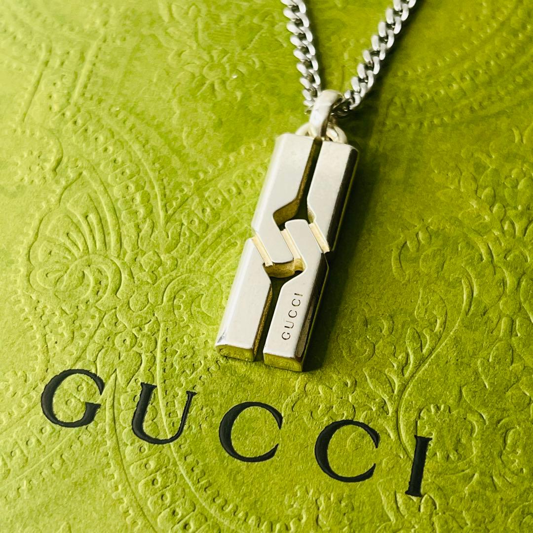 【美品✨】GUCCI ネックレス ノット インフィニティ シルバー925