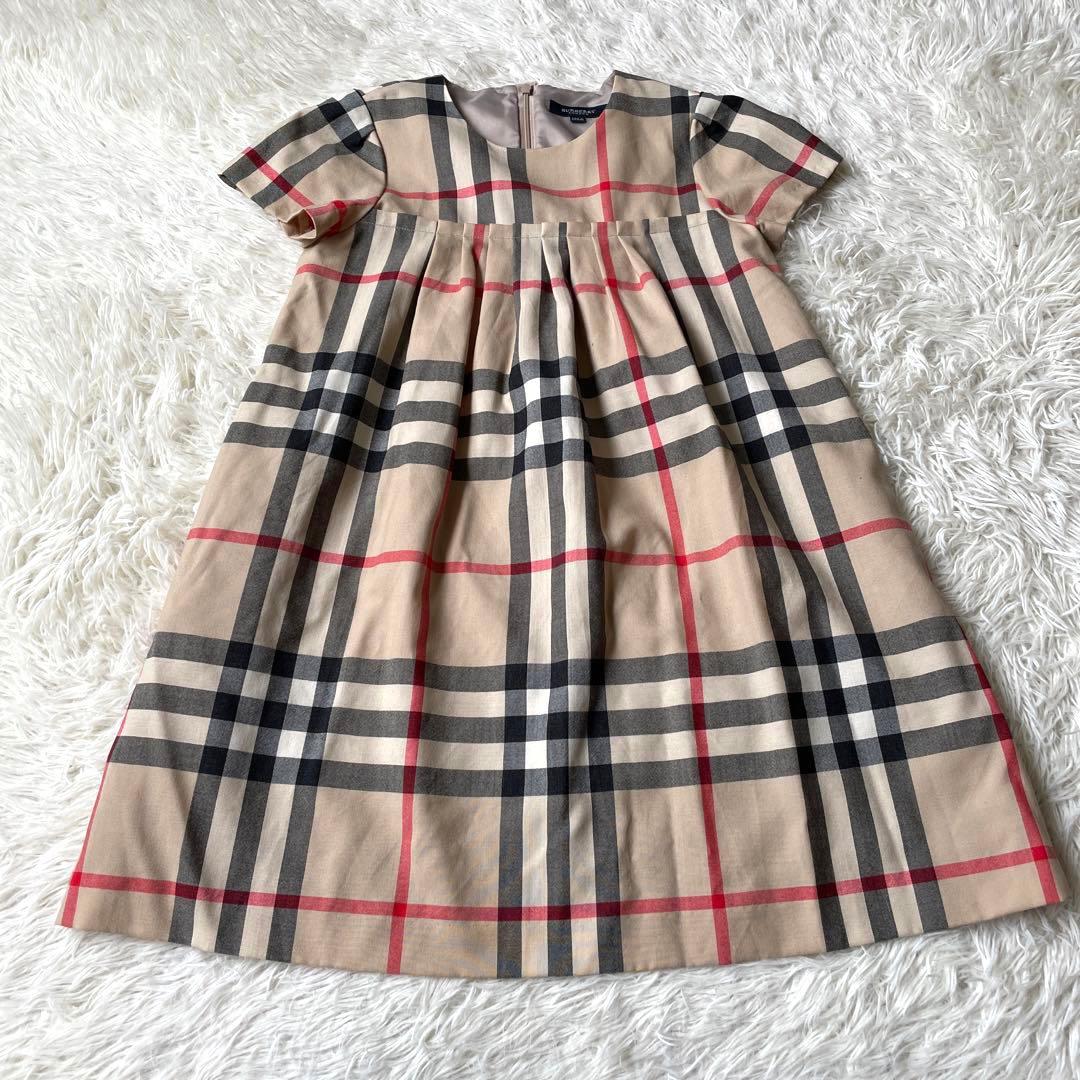 BURBERRY 大柄ノバチェックワンピース