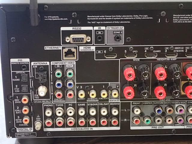 超美品　ONKYO AVアンプ TX-NR838 代用リモコン付き　快調動作