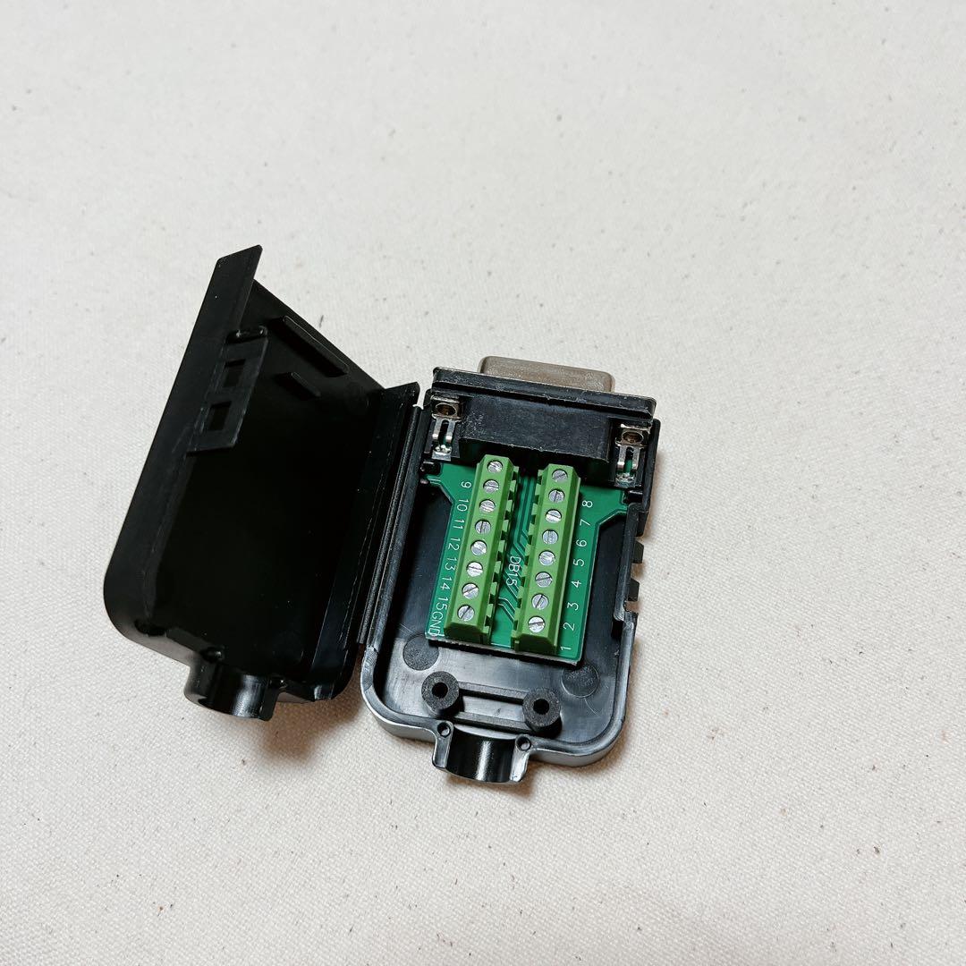 CERRXIAN DB15オスコネクタ 配線端子モジュールブレークアウトPCB