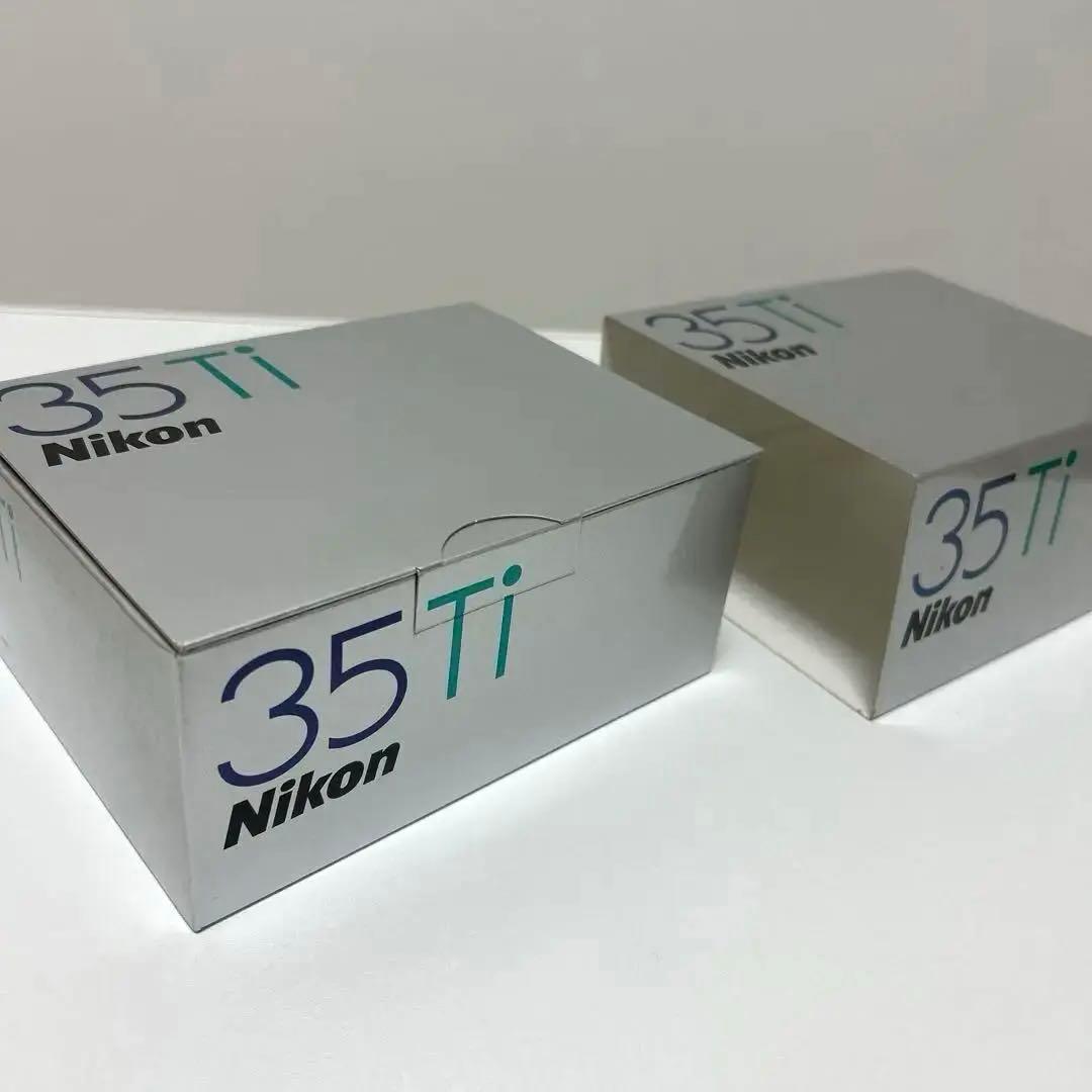 Nikon 高級フィルムカメラ 35Ti 【元箱/説明書/標準カメラケース付】